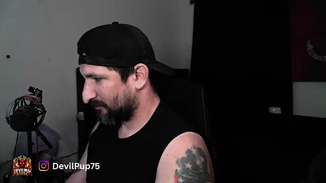 Snapshot of DevilPup75_ chatting on 07.28.26 DevilPup75 online show from 07.28.26