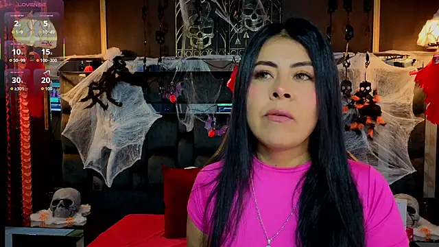 Snapshot of Aniajoness_ chatting on 10.28.25 Aniajoness online show from 10.28.25