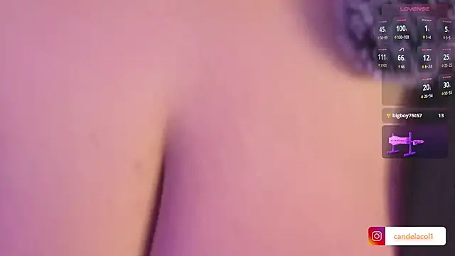 Snapshot of CandelaCool_ chatting on 11.21.25 CandelaCool online show from 11.21.25