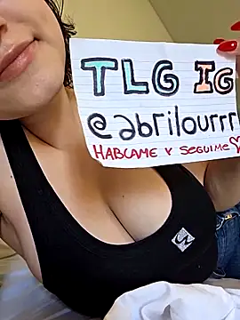 Snapshot of abrilour chatting on 12.04.25 abrilour online show from 12.04.25