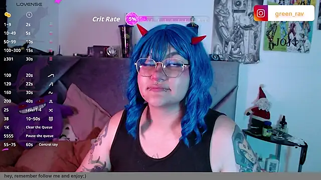 Snapshot of XxGreenGoodxX chatting on 12.14.25 XxGreenGoodxX online show from 12.14.25