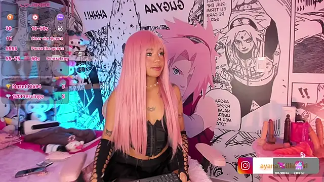 Snapshot of Baby_ayana_ chatting on 11.14.25 Baby ayana online show from 11.14.25