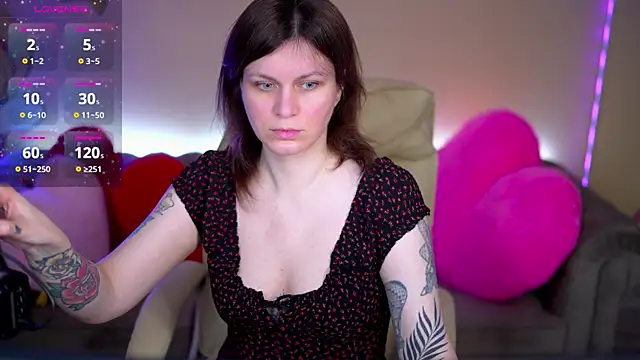 Snapshot of TinaMelt chatting on 02.22.26 TinaMelt online show from 02.22.26