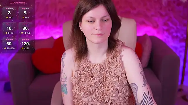 Snapshot of TinaMelt chatting on 03.18.26 TinaMelt online show from 03.18.26