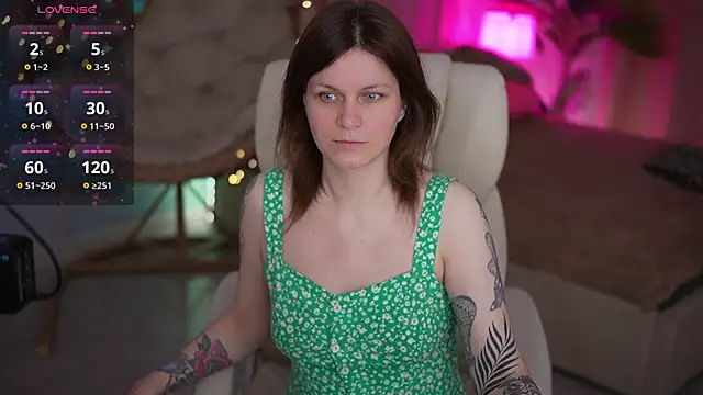 Snapshot of TinaMelt chatting on 03.27.26 TinaMelt online show from 03.27.26