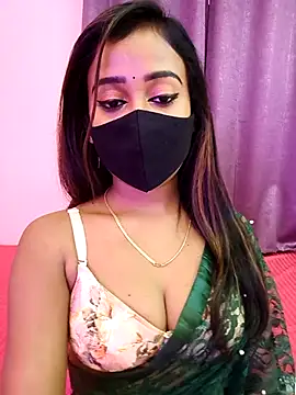 Snapshot of Puja-baby chatting on 11.11.25 Puja-baby online show from 11.11.25