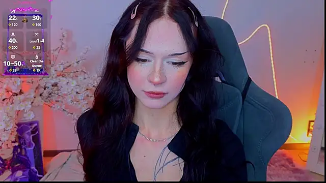 Snapshot of Adetta chatting on 02.02.26 Adetta online show from 02.02.26