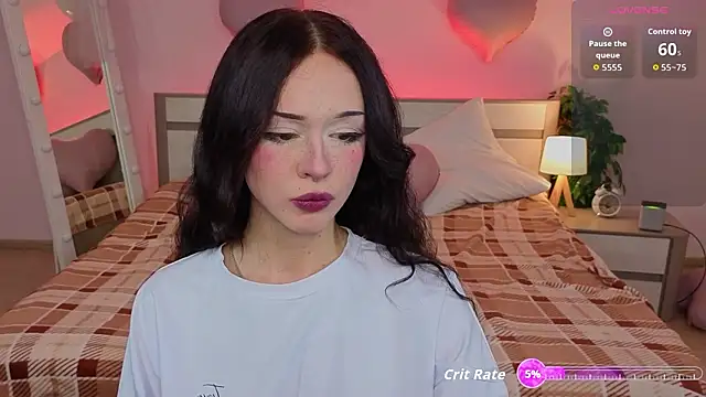 Snapshot of Adetta chatting on 02.16.26 Adetta online show from 02.16.26