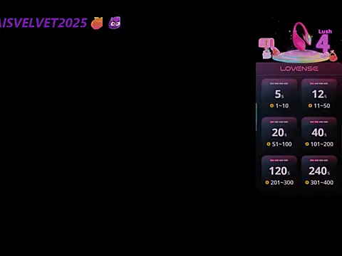 anaisvelvet2025 online show from 10.04.25