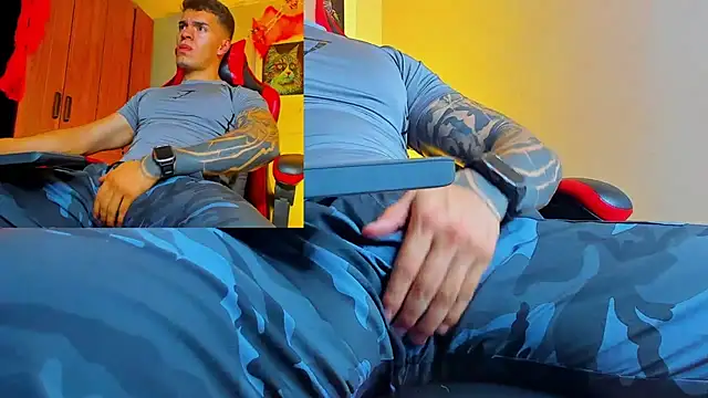 Snapshot of ALPHA_DOMINUS_ chatting on 10.12.25 ALPHA DOMINUS online show from 10.12.25