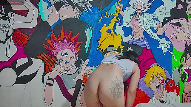 Snapshot of RoxyandAron2 chatting on 11.15.25 RoxyandAron2 online show from 11.15.25