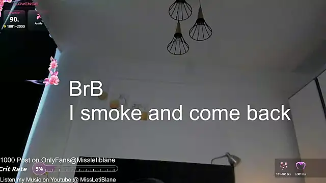 Snapshot of MissLetiBlane chatting on 07.14.26 MissLetiBlane online show from 07.14.26
