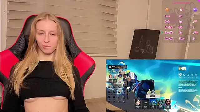 Sweet xx Gold online show from 10.21.25