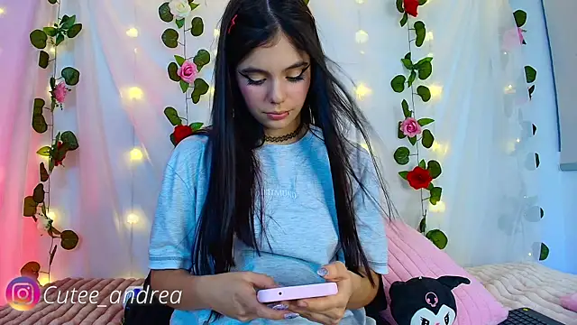 cutee andrea online show from 10.24.25