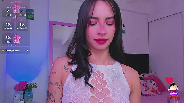 Snapshot of Aryane_art_ chatting on 01.08.26 Aryane art online show from 01.08.26