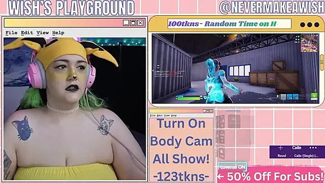 nevermakeawish online show from 02.17.26