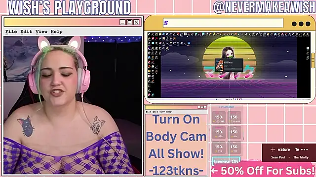 nevermakeawish online show from 03.05.26