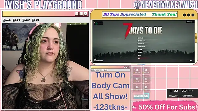 nevermakeawish online show from 03.25.26