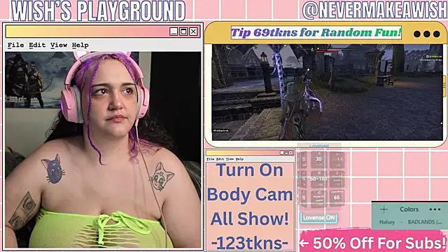 nevermakeawish online show from 04.15.26