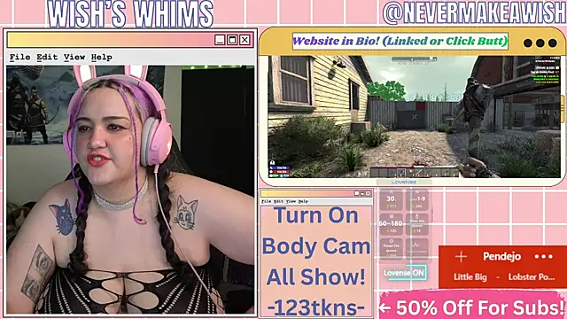 nevermakeawish online show from 05.14.26