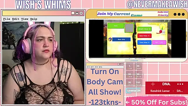 nevermakeawish online show from 05.24.26