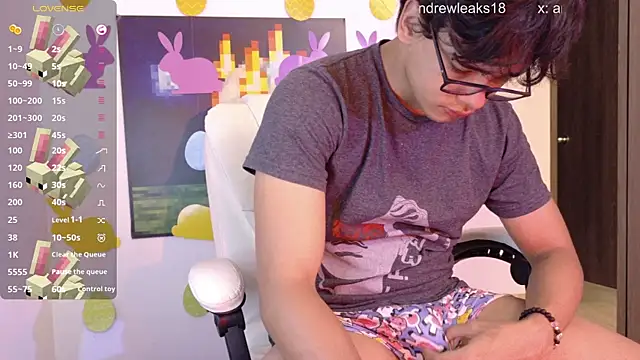 an drew18 online show from 04.08.26