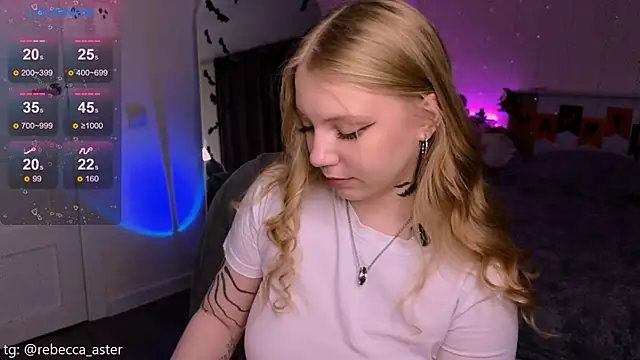 RebeccaAster online show from 10.28.25