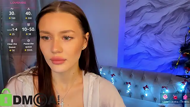 Aria Mila online show from 12.21.25