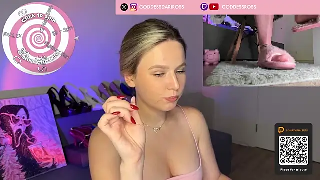 GoddessRoss online show from 12.02.25