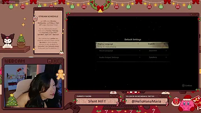 HanaMaria online show from 11.26.25