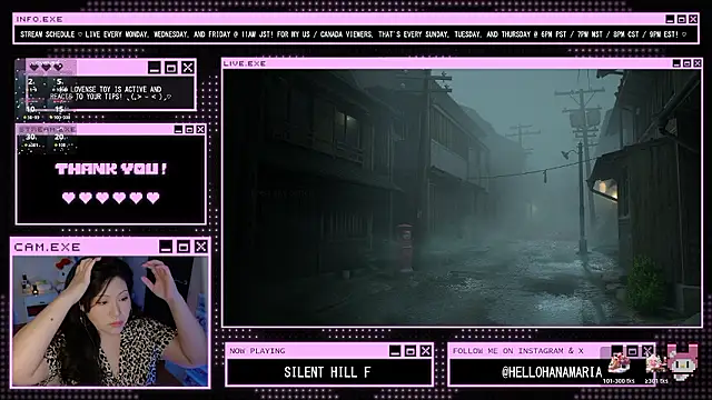 HanaMaria online show from 11.28.25