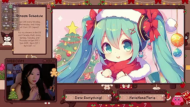HanaMaria online show from 12.22.25