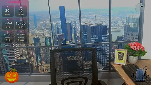 Snapshot of vanesa19_ chatting on 10.31.25 vanesa19 online show from 10.31.25