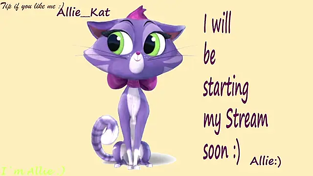 Snapshot of Allie_Kat chatting on 07.03.26 Allie Kat online show from 07.03.26