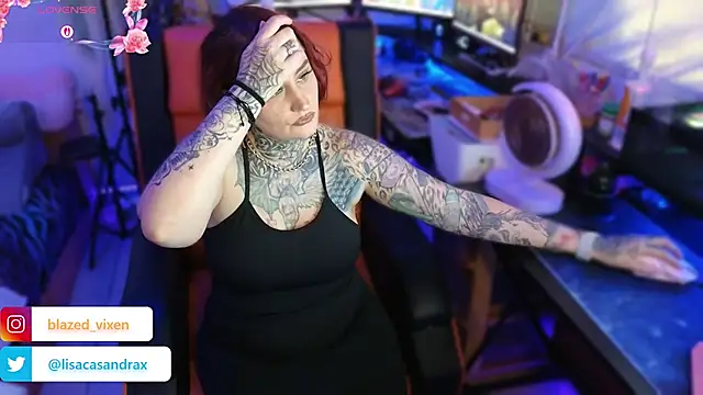 blazed vixen online show from 08.02.26