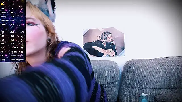 Snapshot of SparkyFerret chatting on 10.30.25 SparkyFerret online show from 10.30.25