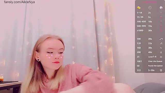 AliceNya cute online show from 02.20.26