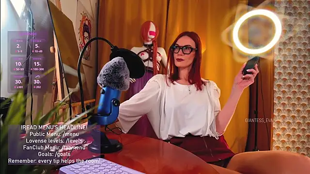 Giantess Eva online show from 06.22.26