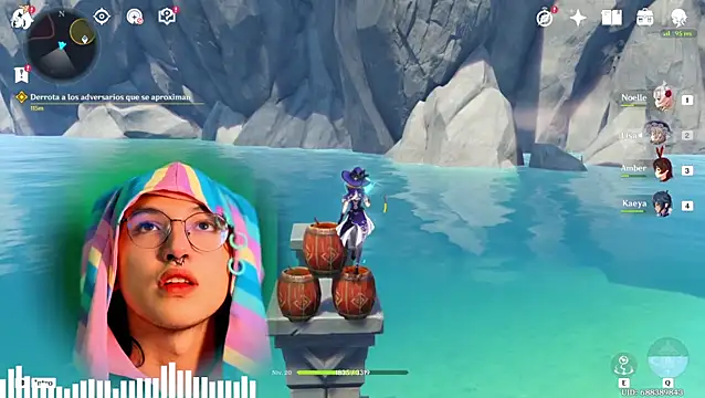 Snapshot of -BlueOpal- chatting on 10.21.25 -BlueOpal- online show from 10.21.25