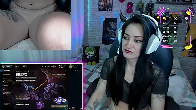 Snapshot of Gomorygg chatting on 10.24.25 Gomorygg online show from 10.24.25