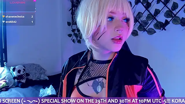 Snapshot of Kora_Red69 chatting on 06.22.26 Kora Red69 online show from 06.22.26