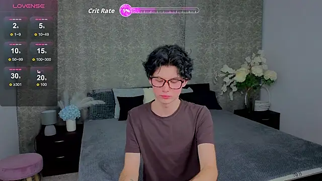 Snapshot of Cute_Mike chatting on 11.22.25 Cute Mike online show from 11.22.25