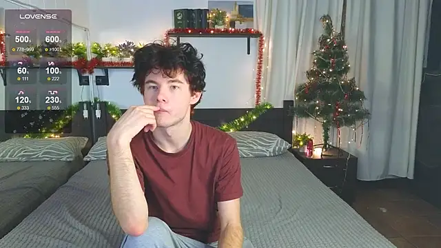 Snapshot of Cute_Mike chatting on 12.17.25 Cute Mike online show from 12.17.25