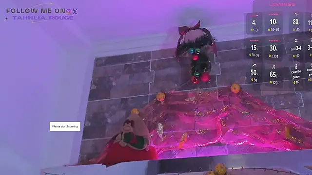 tahhlia rouge online show from 11.10.25