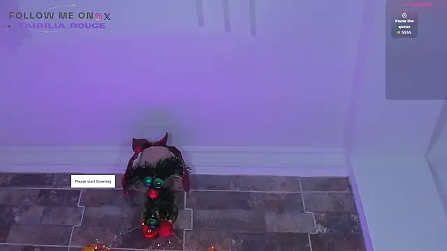 tahhlia rouge online show from 11.26.25