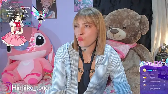 Himiiko toga online show from 04.21.26