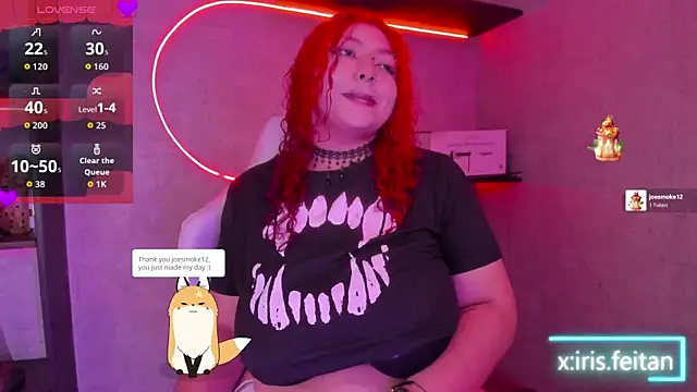 irisfeitan online show from 03.01.26