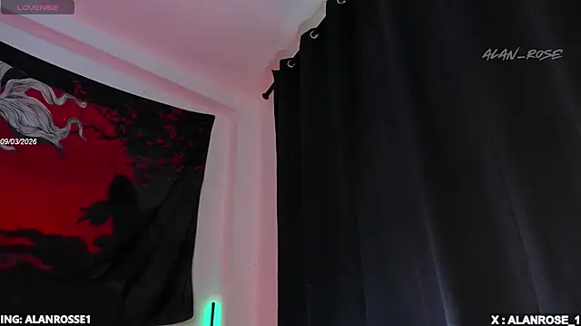 AlanRose01 online show from 04.09.26