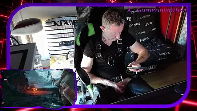 Gamerinleather online show from 11.11.25