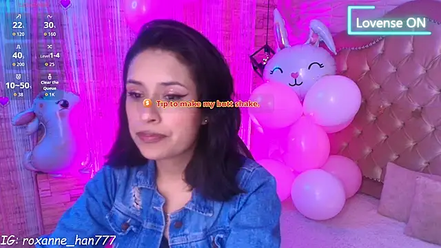 Snapshot of Roxanne_Han chatting on 03.29.26 Roxanne Han online show from 03.29.26